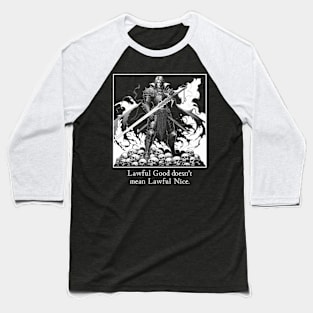 Dark Paladin Baseball T-Shirt